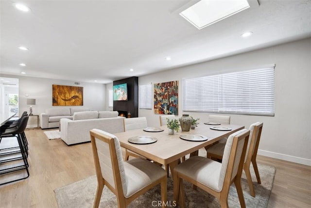 311 Prospect St, Oak View, CA 93022 - dining space featuring recessed lighting and light wood-style flooring