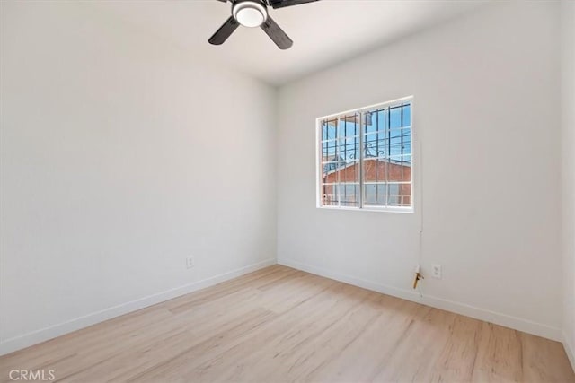 2018 W Martin Luther King Jr Blvd, Los Angeles, CA 90062 - unfurnished room with wood finished floors and a ceiling fan