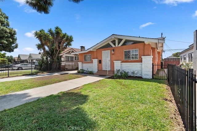 2018 W Martin Luther King Jr Blvd, Los Angeles, CA 90062 - view of front facade with stucco siding