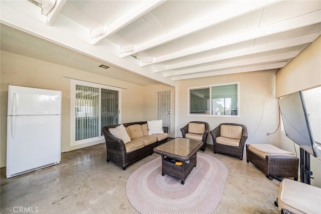 12995 Leith Way, Yucaipa, CA 92399 - view of patio with an outdoor living space