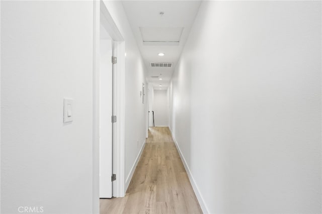 10415 Avalon Blvd, Los Angeles, CA 90003 - corridor with light wood-style flooring and recessed lighting