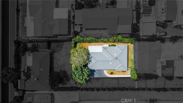 4134 Rio Hondo Ave, Rosemead, CA 91770 - aerial overview of property's location with property parcel outlined