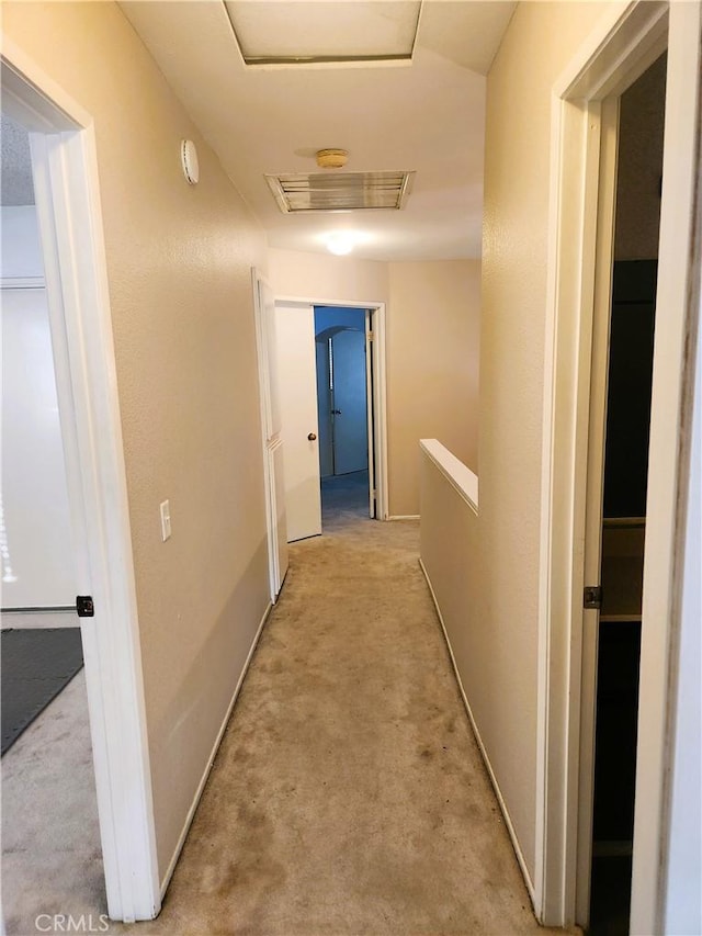 186 S Massachusetts St, Lake Elsinore, CA 92530 - hall with light carpet and an upstairs landing