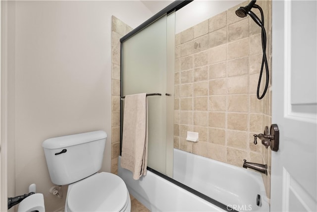35 Twin Gables, Irvine, CA 92620 - bathroom featuring toilet and shower / bath combination with glass door