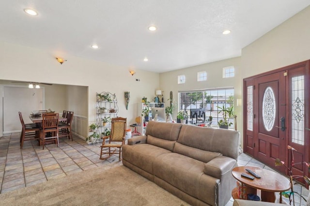 5070 Limerick Ave, Clairemont Mesa, CA 92117 - living room with recessed lighting