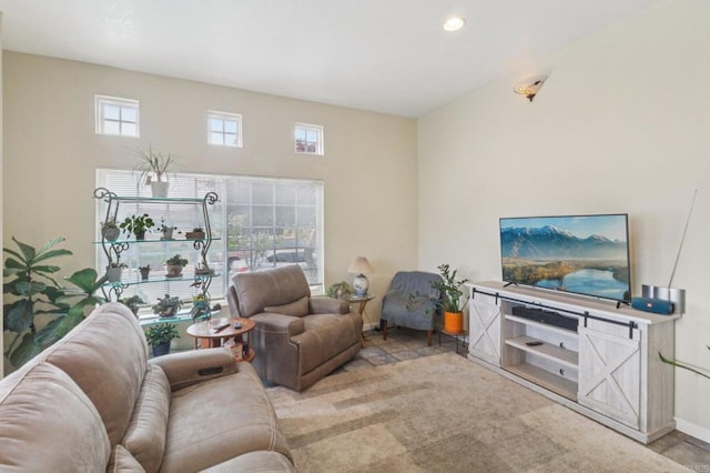 5070 Limerick Ave, Clairemont Mesa, CA 92117 - living room featuring recessed lighting and baseboards