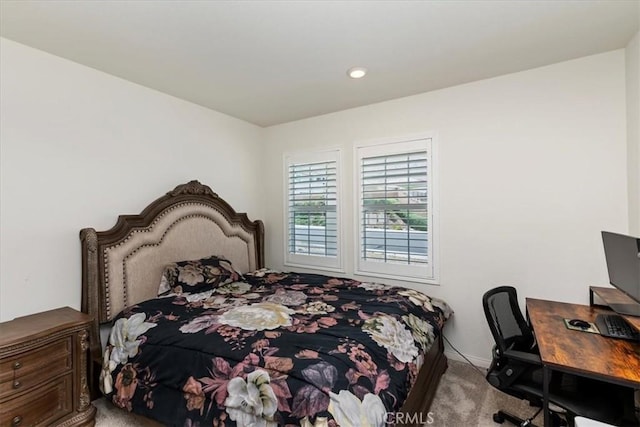 21288 Telegraph Rd, Riverside, CA 92507 - bedroom featuring carpet, an office area, and recessed lighting