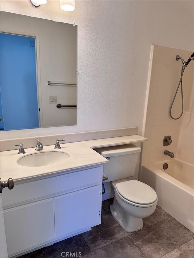 26226 Rainbow Glen Dr, Newhall, CA 91321 - bathroom with vanity and tub / shower combination