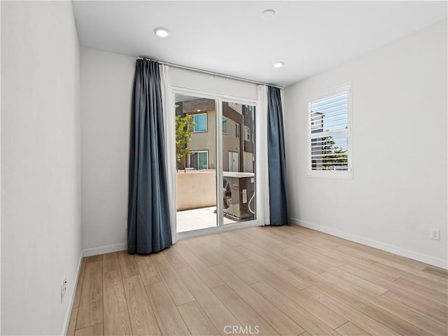 27148 Valley Oak Pl, Valencia, CA 91381 - spare room with light wood-style flooring and baseboards