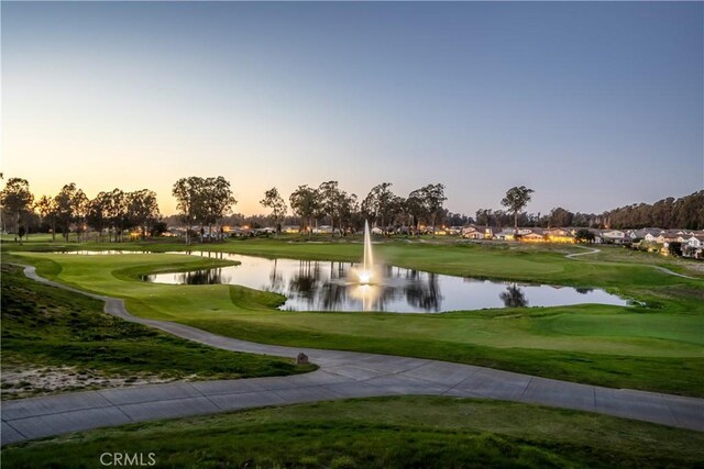 1012 Maggie Ln, Nipomo, CA 93444 - view of home's community with a water view, a yard, and golf course view