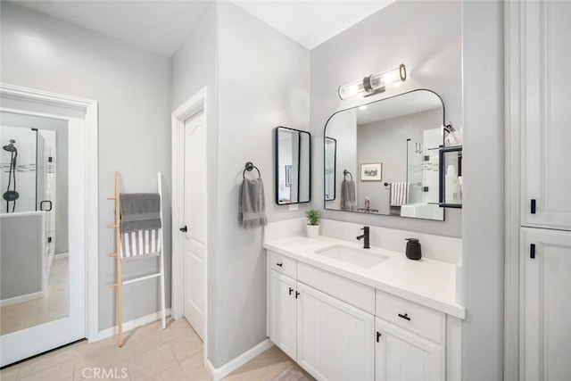 1012 Maggie Ln, Nipomo, CA 93444 - bathroom featuring vanity and tile patterned flooring