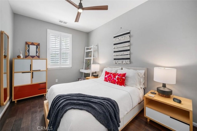 1012 Maggie Ln, Nipomo, CA 93444 - bedroom with wood finished floors and ceiling fan