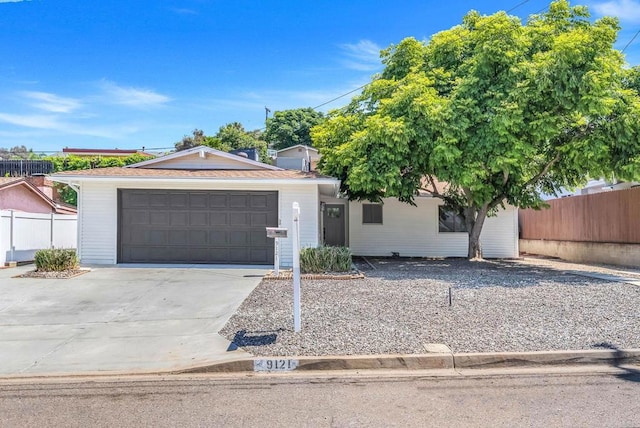 9121 Heatherdale St, Santee, CA 92071 - single story home with a garage