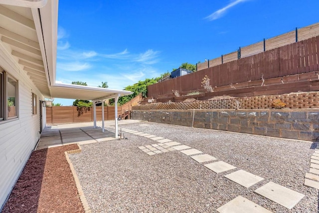 9121 Heatherdale St, Santee, CA 92071 - fenced backyard with a patio