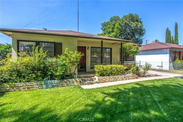 722 E 19th St, San Bernardino, CA 92404 - ranch-style house with stucco siding