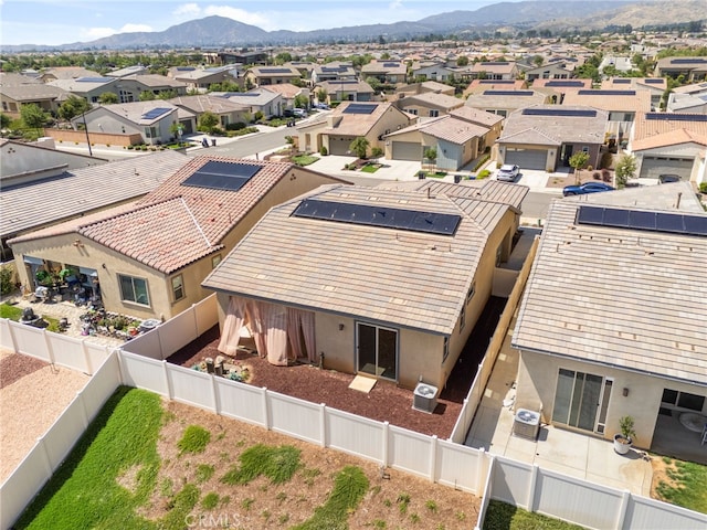 1649 Spring Run Ln, Beaumont, CA 92223 - aerial view of residential area featuring a mountain backdrop