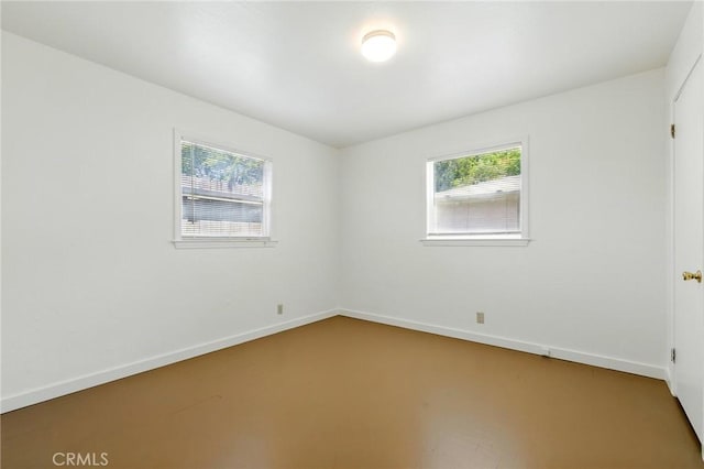 2723 57th St, Sacramento, CA 95817 - spare room with baseboards