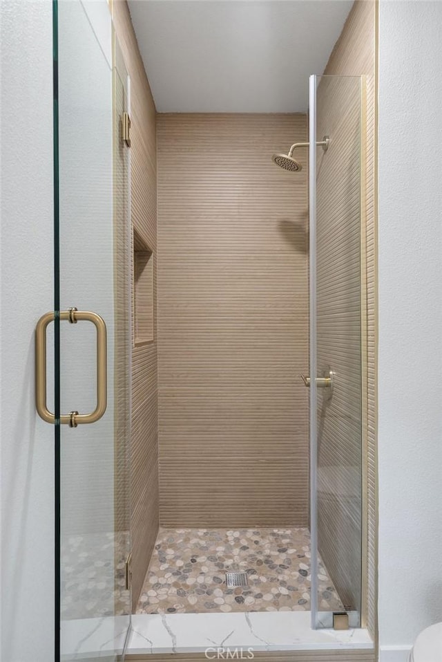 13020 Beach St, Cerritos, CA 90703 - bathroom featuring a shower stall and toilet