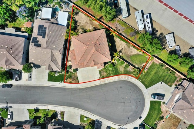 43883 Brookhaven Ct, Temecula, CA 92592 - aerial overview of property's location featuring property boundaries highlighted