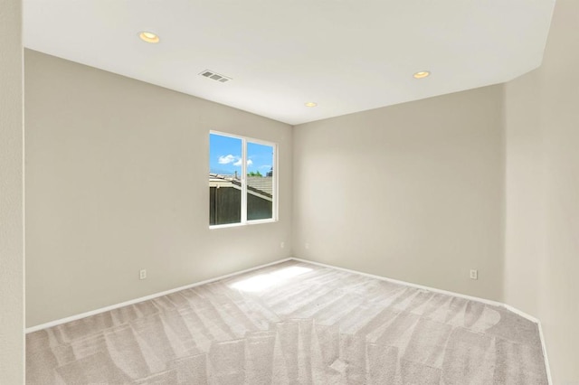 43883 Brookhaven Ct, Temecula, CA 92592 - spare room featuring light carpet and recessed lighting