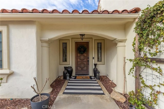 5027 Sleeping Indian Rd, Fallbrook, CA 92028 - property entrance with stucco siding