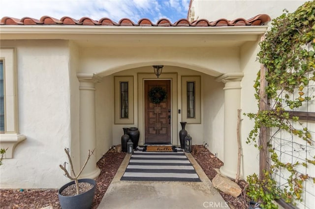 5027 Sleeping Indian Rd, Fallbrook, CA 92028 - property entrance with stucco siding