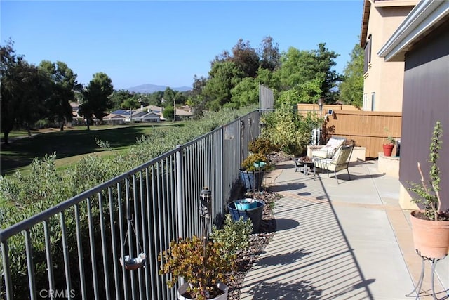 31256 Firestone St, Temecula, CA 92591 - patio / terrace featuring a mountain view