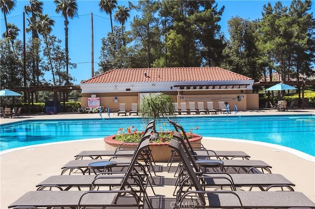 31256 Firestone St, Temecula, CA 92591 - community pool with a patio