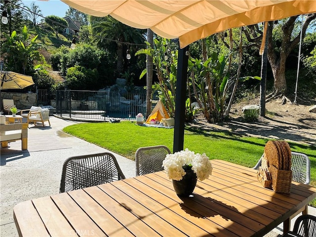 5825 Paseo De La Cumbre, Yorba Linda, CA 92887 - deck featuring a patio, outdoor dining space, and an outdoor living space
