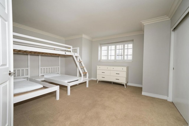 2044 Columbus Way, Vista, CA 92081 - unfurnished bedroom featuring light colored carpet and ornamental molding