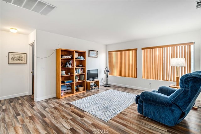 40209 Chelsea Ct, Palmdale, CA 93551 - living area featuring wood finished floors and baseboards