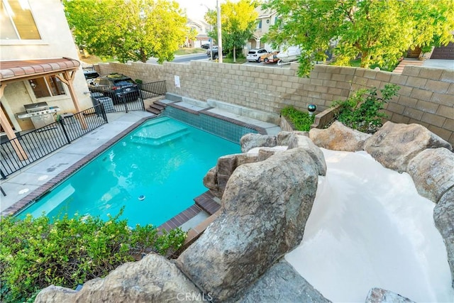 40209 Chelsea Ct, Palmdale, CA 93551 - view of pool with a fenced backyard