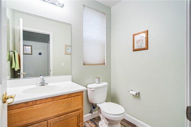 40209 Chelsea Ct, Palmdale, CA 93551 - bathroom featuring vanity and wood finished floors