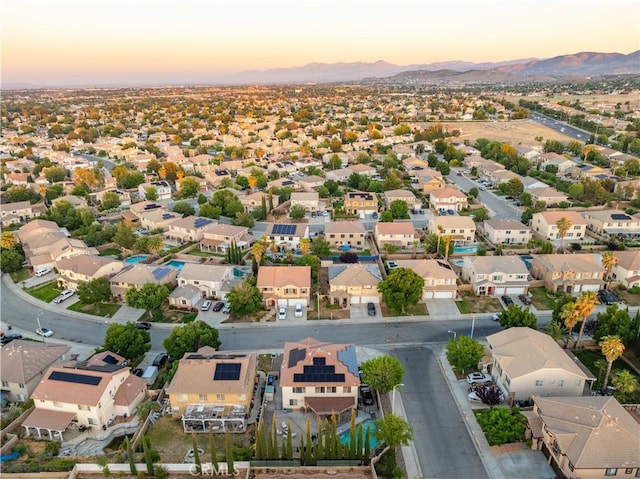 40209 Chelsea Ct, Palmdale, CA 93551 - aerial perspective of suburban area featuring a mountain backdrop