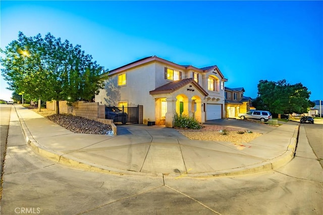 40209 Chelsea Ct, Palmdale, CA 93551 - view of front of house featuring concrete driveway, stucco siding, and an attached garage
