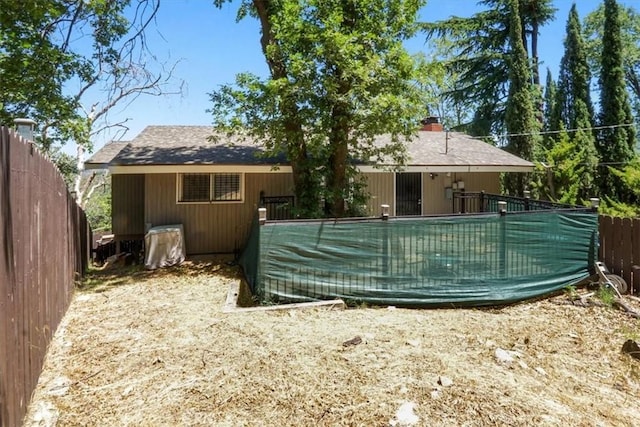 182 Darfo Dr, Crestline, CA 92325 - rear view of property