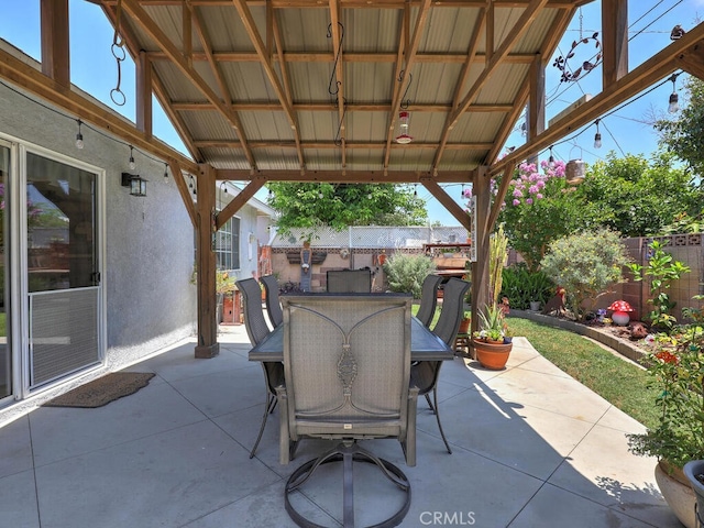 6364 Hancock Way, Buena Park, CA 90620 - fenced backyard featuring outdoor dining area and a patio area
