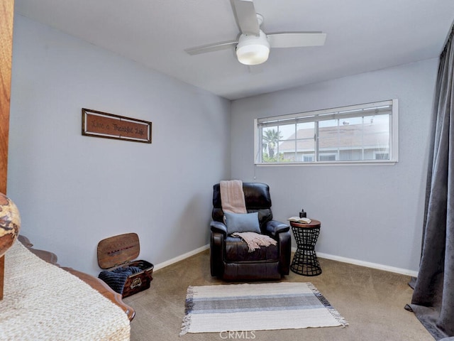 6364 Hancock Way, Buena Park, CA 90620 - carpeted bedroom with baseboards and a ceiling fan