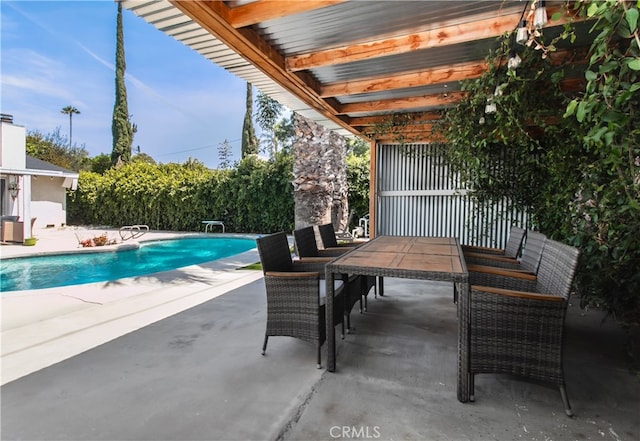 8527 Casaba Ave, Winnetka, CA 91306 - view of patio featuring outdoor dining space