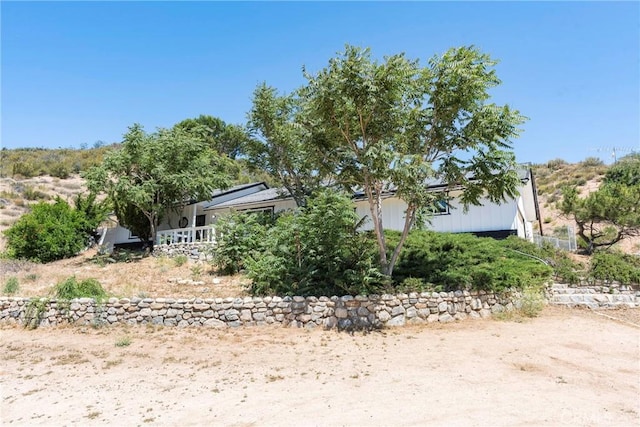 26865 Pine Canyon Rd, Lake Hughes, CA 93532 - view of home's exterior with roof mounted solar panels