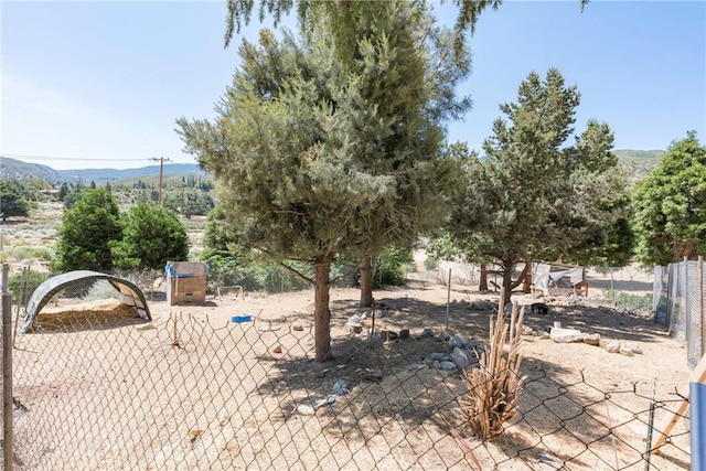 26865 Pine Canyon Rd, Lake Hughes, CA 93532 - view of yard with a mountain view