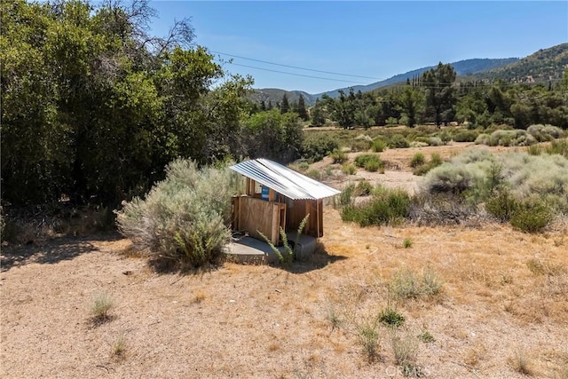 26865 Pine Canyon Rd, Lake Hughes, CA 93532 - view of yard featuring a mountain view
