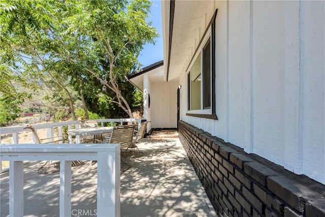 26865 Pine Canyon Rd, Lake Hughes, CA 93532 - view of patio featuring outdoor dining space