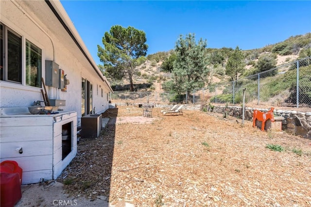26865 Pine Canyon Rd, Lake Hughes, CA 93532 - view of yard with a mountain view