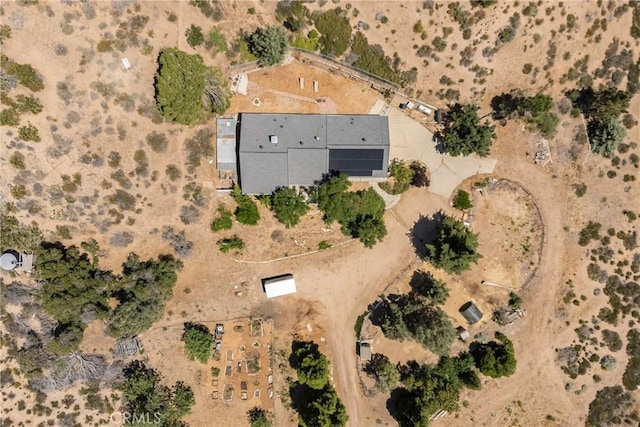 26865 Pine Canyon Rd, Lake Hughes, CA 93532 - aerial view of property's location featuring a desert landscape