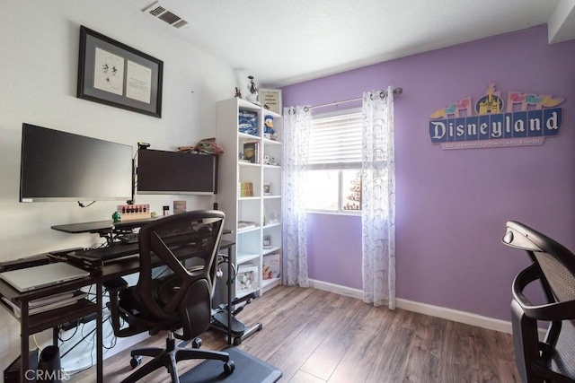 14389 Northstar Ave, Victorville, CA 92392 - office area with wood finished floors and baseboards