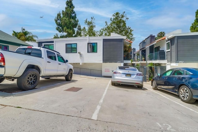 2917 C St Unit 186, San Diego, CA 92102 - uncovered parking lot featuring a residential view