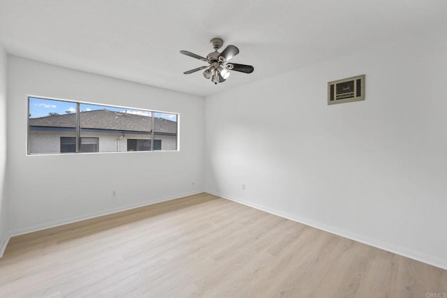 3458 Los Mochis Way, Oceanside, CA 92056 - empty room with wood finished floors and ceiling fan