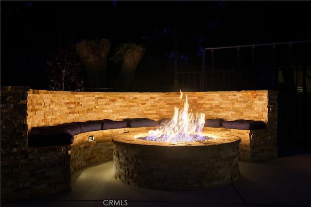 10270 Santa Ana Rd, Atascadero, CA 93422 - exterior view of a fire pit