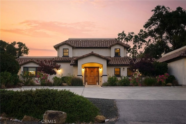 10270 Santa Ana Rd, Atascadero, CA 93422 - mediterranean / spanish-style house featuring stucco siding and a tiled roof